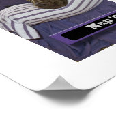 Labrador Retriever in Bed Poster (Hoek)