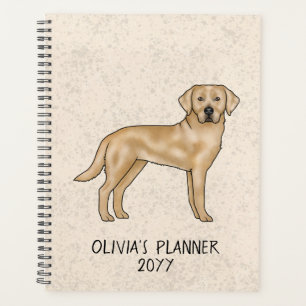Labrador Retriever jaune Lab Dog et texte personna