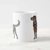 Labrador Retriever Jumbo Coffee Mok (Voorkant)