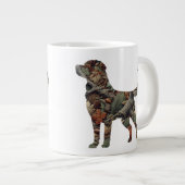 Labrador Retriever Jumbo Coffee Mug (Devant droit)