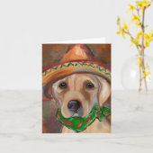 LABRADOR RETRIEVER KAART (Gele Bloem)