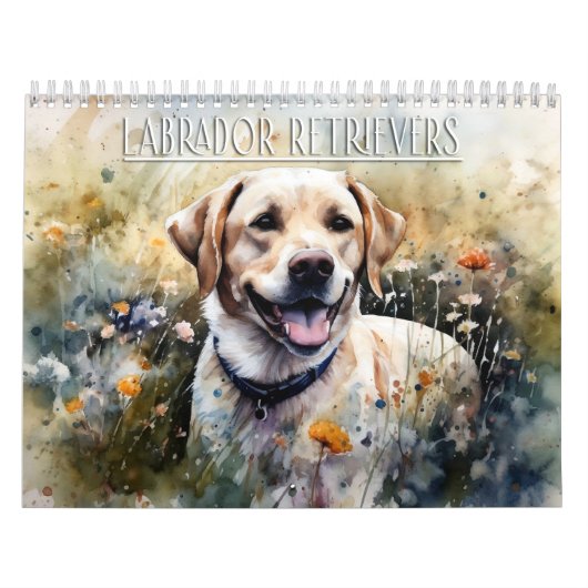 Labrador Retriever Kalender, elk jaar Kalender (Hoes)