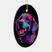 Labrador Retriever Keramisch Ornament (Rechts)
