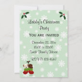 Labrador Retriever kerstboom Kaart (Achterkant)