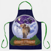 Labrador Retriever kerstcadeaus Schort (Voorkant)