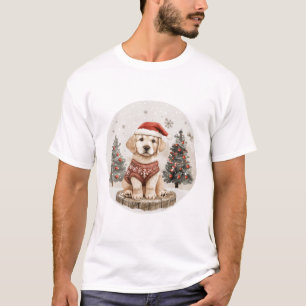 Labrador Retriever Kersthond T-shirt