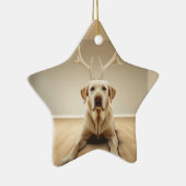 Labrador Retriever Kerstmis, Opknoping Decoratie (Rechts)