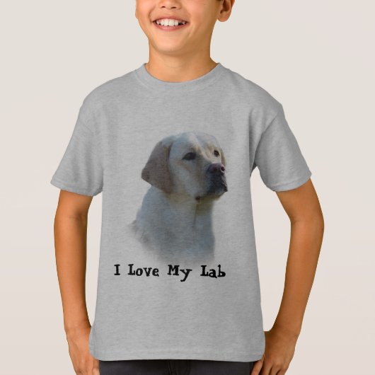 Labrador Retriever Kinder T-Shirt (Voorkant)