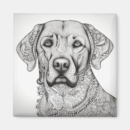Labrador Retriever Koelkast Magnet Magneet