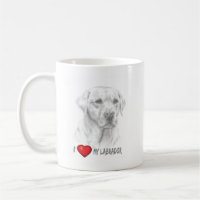 Labrador Retriever koffie-mok