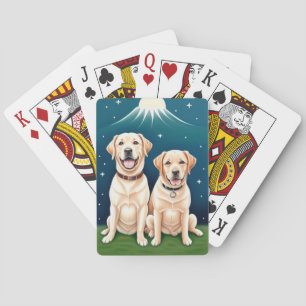 Labrador Retriever Koppel Pokerkaarten