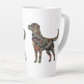 Labrador Retriever Latte-Mok Latte Mok (Rechterhoek)