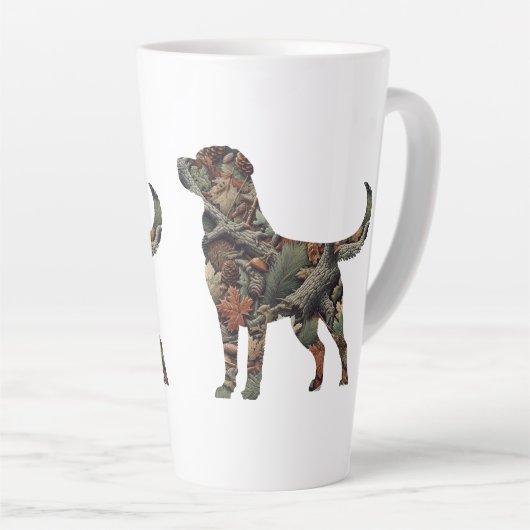 Labrador Retriever Latte-Mok Latte Mok (Rechterhoek)