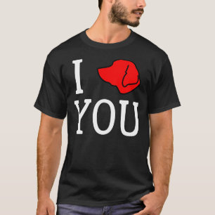 Labrador Retriever Love I Lab you T-shirt
