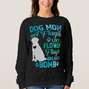 Labrador Retriever Moeder Fragiel Als een Bom Swea Trui