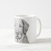 Labrador Retriever Mug (Devant droit)