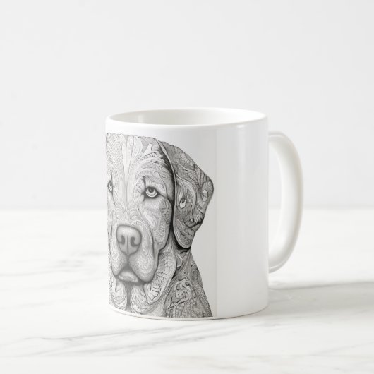 Labrador Retriever Mug (Devant droit)