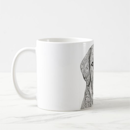 Labrador Retriever Mug (Gauche)