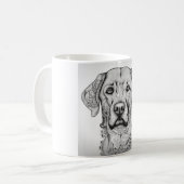 Labrador Retriever Mug (Devant gauche)