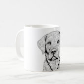 Labrador Retriever Mug (Devant gauche)