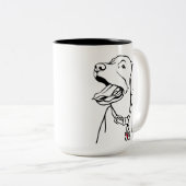 Labrador Retriever Mug (Devant droit)