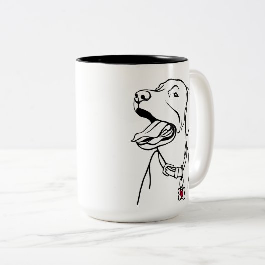 Labrador Retriever Mug (Devant droit)