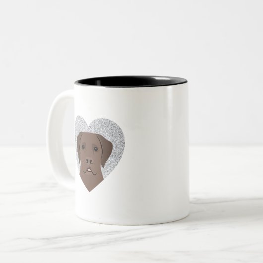 Labrador Retriever Mugs (Devant gauche)
