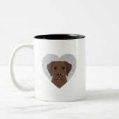 Labrador Retriever Mugs (Gauche)