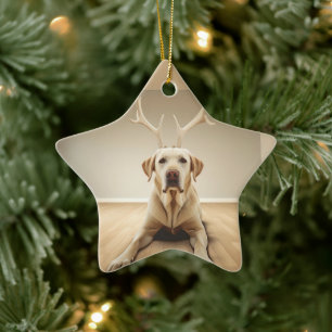 Labrador Retriever Noël, Décoration pendante