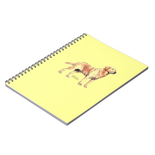 Labrador Retriever Notitieboek (Linkerzijde)