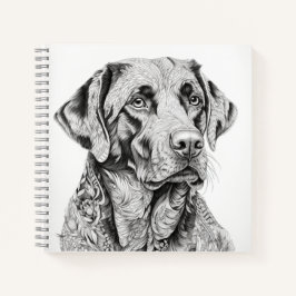 Labrador Retriever-Notitieboek Notitieboek