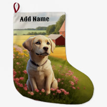 Labrador Retriever op Boerderij