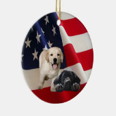 Labrador Retriever Ornament (Rechts)