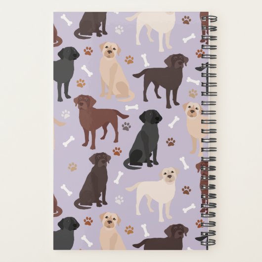 Labrador Retriever Paws and Bones Planner (Dos)