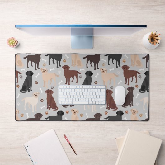 Labrador Retriever Paws en Botten Bureaumat (Kantoor 1)