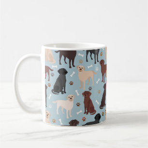 Labrador Retriever Paws en Botten Koffiemok