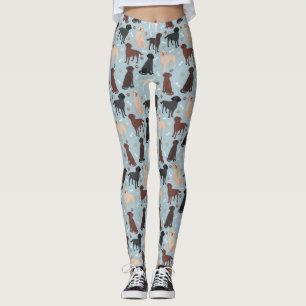 Labrador Retriever Paws en Botten Leggings