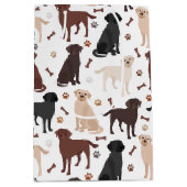 Labrador Retriever Paws en Botten Medium Cadeauzakje (Voorkant)