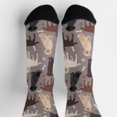 Labrador Retriever Paws en Botten Socks Sokken (Top)