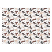 Labrador Retriever Paws en Botten Tablecloth Tafelkleed (Voorkant (Horizontaal))