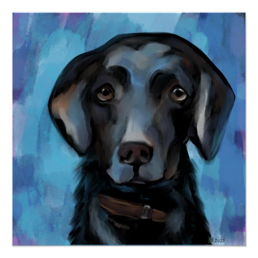 Labrador Retriever Perfect Poster (Voorkant)