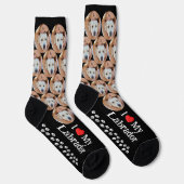 Labrador Retriever Personaliseer Hondenliefhebber Sokken (Rechts)