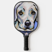 Labrador Retriever Pickleball Paddle (Voorkant)