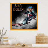 LABRADOR RETRIEVER  POSTER (Keuken)