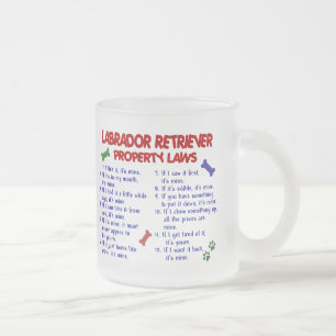 LABRADOR RETRIEVER Property Wetten Matglas Koffiemok