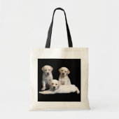 Labrador Retriever Puppy Canvas tas (Voorkant)