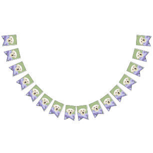 Labrador Retriever Puppy Painting Original Dog Art Vlaggetjes