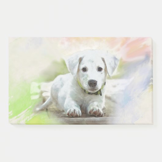 Labrador Retriever Puppy Post-it® Notes (Voorkant)