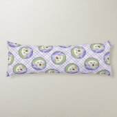 Labrador Retriever Puppy Schilderij Gele Hond Art Lichaamskussen (Voorkant)