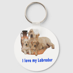 Labrador Retriever puppy Sleutelhanger